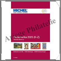 MICHEL - Catalogue des Timbres - AMERIQUE du SUD (Volume 2 : K a Z) - 2023 (6117-2023)