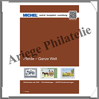 MICHEL - Catalogue Mondial des Timbres - CHEVAUX - 2019 (M177-2019)