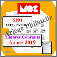 SAINT PIERRE et MIQUELON 2019 - AVEC Pochettes (CC15PM-19 ou 363050)