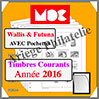 WALLIS et FUTUNA 2016 - AVEC Pochettes (CC15WF-16 ou 357234) Moc