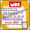 WALLIS et FUTUNA 2019 - AVEC Pochettes (CC15WF-19 ou 363457) Moc