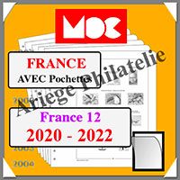 FRANCE XII - Jeu de 2020  2022 - AVEC Pochettes (MC15-12 ou 367237)