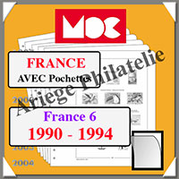 FRANCE VI - Jeu de 1990  1994 - AVEC Pochettes (MC15-6 ou 315491)