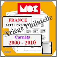 FRANCE - Carnets - Jeu de 2000  2010 - AVEC Pochettes (MC15H ou 301594)