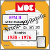 SAINT-PIERRE et MIQUELON II - Jeu de 1958 à 1976 - AVEC Pochettes (MC15PM-2 ou 321536) Moc