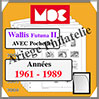 WALLIS et FUTUNA II - Jeu de 1961 à 1989 - AVEC Pochettes (MC15WF-2 ou 338049) Moc