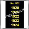 ETIQUETTE Autocollante - DATES : 1920 à 1924 (1155S) Safe