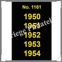 ETIQUETTE Autocollante - DATES : 1950  1954 (1161S)
