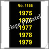 ETIQUETTE Autocollante - DATES : 1975 à 1979 (1166S) Safe