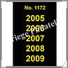 ETIQUETTE Autocollante - DATES : 2005 à 2009 (1172S) Safe