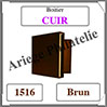 Boitier CUIR - BRUN - Boitier SEUL (1516) Safe