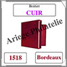 Boitier CUIR - BORDEAUX - Boitier SEUL (1518) Safe