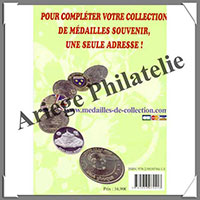 MEDALIA (Mdailles Souvenir de France) - Edition 2009 (1833-08)