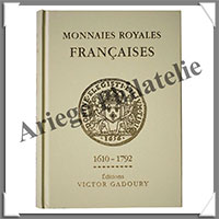 GADOURY - Monnaies ROYALES Franaises - Edition 2012 (1839-19)