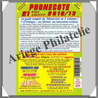 PHONECOTE - Guide des TELECARTES de FRANCE - Edition 2010/12/13 (1890-12)