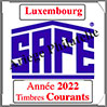 LUXEMBOURG 2022 - Jeu Timbres Courants (2048-22) Safe