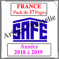 FRANCE - Pack 2018  2019 - Timbres Courants (2137-10)
