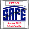 FRANCE 2010 - Jeu Mini-Feuille - Nouvel An Chinois : Tigre (2137/10A) Safe