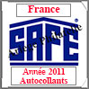 FRANCE 2011 - Jeu Timbres Autocollants 'Entreprises' (2137/11TA) Safe