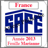 FRANCE 2013 - Feuille MARIANNE (2137/13A)