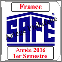 FRANCE 2016 - Jeu Timbres Courants - 1 er Semestre (2137/161)