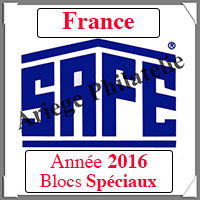 FRANCE 2016 - Feuille Blocs Spciaux (2137/16A)