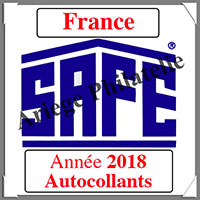 FRANCE 2018 - Jeu Timbres Autocollants des Entreprises (2137/18TA)