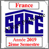 FRANCE 2019 - Jeu Timbres Courants - 2 ème Semestre sans Plaquette (2137/192) Safe