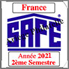 FRANCE 2021 - Jeu Timbres Courants - 2 ème Semestre sans Plaquette (2137/212) Safe