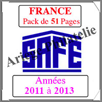 FRANCE - Pack 2011  2013 - Timbres Courants (2137-7)