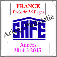 FRANCE - Pack 2014  2015 - Timbres Courants (2137-8)