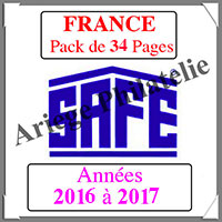 FRANCE - Pack 2016  2017 - Timbres Courants (2137-9)
