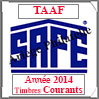 TERRES AUSTRALES Françaises 2014 - Jeu Timbres Courants (2171-14) Safe