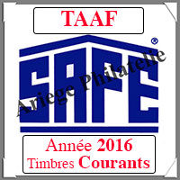 TERRES AUSTRALES Franaises 2016 - Jeu Timbres Courants (2171-16)