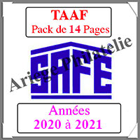 TERRES AUSTRALES Franaises - Pack 2020  2021 - Timbres Courants (2171-5)