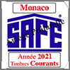 MONACO 2021 - Jeu Timbres Courants (2208-21) Safe