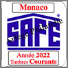 MONACO 2022 - Jeu Timbres Courants (2208-21) Safe