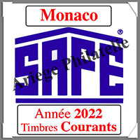 MONACO 2022 - Jeu Timbres Courants (2208-22)