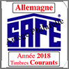 ALLEMAGNE 2018 - Jeu Timbres Courants (2214-18) Safe
