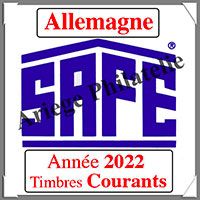 ALLEMAGNE 2022 - Jeu Timbres Courants (2214-22)