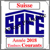 SUISSE 2018 - Jeu Timbres Courants (2366-18) Safe