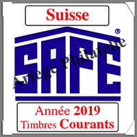 SUISSE 2019 - Jeu Timbres Courants (2366-19)