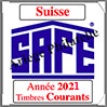 SUISSE 2021 - Jeu Timbres Courants (2366-21) Safe