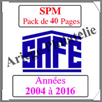 SAINT-PIERRE et MIQUELON - Pack 2004  2016 - Timbres Courants (2480-1)