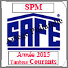 SAINT-PIERRE et MIQUELON 2015 - Jeu Timbres Courants (2480-15) Safe
