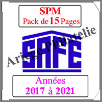 SAINT-PIERRE et MIQUELON - Pack 2017  2022 - Timbres Courants (2480-2)
