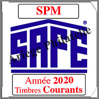 SAINT-PIERRE et MIQUELON 2020 - Jeu Timbres Courants (2480-20)