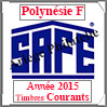 POLYNESIE Française 2015 - Jeu Timbres Courants (2481-15) Safe