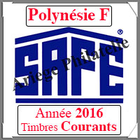 POLYNESIE Franaise 2016 - Jeu Timbres Courants (2481-16)