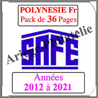 POLYNESIE Franaise - Pack 2012  2022 - Timbres Courants (2481-3)